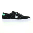fB[V[ DC Teknic ADYS300763-BWE Mens Black Suede Skate Inspired Sneakers Shoes Y