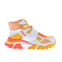 フィラ Fila Vittori 5CM01812-823 Womens Orange Leather Lifestyle Sneakers Shoes 9 レディース
