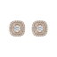 Tresorra 123-RG-DIA 18K Rose Gold 1.1 ct. Diamond Earrings ˥å