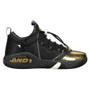 Ah AND1 Attack 2.0 Basketball Mens Black Sneakers Athletic Shoes AD90028M-BHY Y