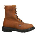 ジャスティン Justin Original Workboots Livestock 8 Inch Electrical Work Mens Brown Work Safe メンズ