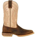 デュランゴ Durango Rebel Pro Square Toe Cowboy Mens Beige Brown Casual Boots DDB0290-237 メンズ