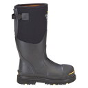 Dryshod Slip Resistant Steel Toe Gusset Work Mens Black Work Safety Shoes STG-U メンズ