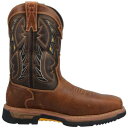 ダンポスト Dan Post Boots Warrior 11 Electrical Composite Toe Work Mens Brown Work Safety メンズ