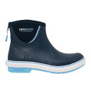 Dryshod Slipnot AnkleHi Deck Pull On Mens Blue Casual Boots SLN-WA-NV メンズ