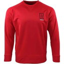 SHOEBACCA Crew Neck Sweatshirt Mens Red P4000-CLR-SB メンズ