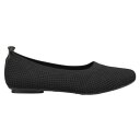 ヴァネリ VANELi Suvi Ballet Womens Black Flats Casual 311824 レディース