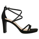 `Cj[Yh[ Chinese Laundry Taryn Block Heels Womens Black Dress Sandals TARYN-001 fB[X