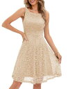 Bbonlinedress Women Lace Short Bridesmaid Dress Prom Cocktail Dress Aline Formal レディース