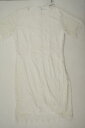 MSLG White Lace Dress for Women Confirmation Summer Casual Party Lovely レディース
