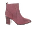 Find Womens Burgundy Ankle Boots EUR 39 (7351956) レディース