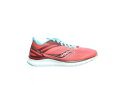 サッカニー Saucony Womens Miles Coral Blue Running Shoes Size 5 (1849590) レディース