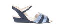 Amalfi Womens Marostica Blue Ankle Strap Heels Size 6.5 (7014368) レディース