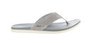 Wj[ I[ johnnie-O Mens Dockside Gray Flip Flops Size 10 (7434100) Y