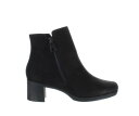 マンロー Munro Womens Devon Black Ankle Boots Size 10.5 (Wide) (1651235) レディース