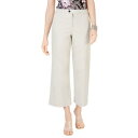 INC NEW Women's Zip-front Midrise Wide-leg Ankle Casual Pants TEDO レディース