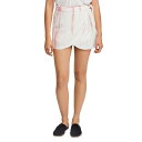 Free People t[s[|[ FREE PEOPLE NEW Women's Tie-dye Linen-blend Mini Wrap Sarong Skirt TEDO fB[X