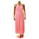 Rachel Roy レイチェルロイ RACHEL ROY NEW Women's Pink Combo Jacey Striped Racerback Maxi Dress XS TEDO レディース