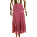 Free People t[s[|[ FREE PEOPLE NEW Women's Caviar Beaded Trim Accordion Pleat Full Skirt TEDO fB[X