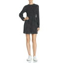 Lost + Wander Xg LOST + WANDER NEW Women's Black Starry Night Smocked Fit & Flare Dress L TEDO fB[X