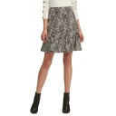 Dkny fB[P[GkC DKNY NEW Women's Charcoal Printed Knit A-Line Skirt 2 TEDO fB[X