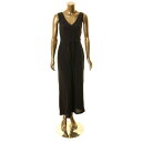 Lush ラッシュ ファッション ジャンプスーツ LUSH NEW Women's Solid Cut Out Tie Back V-neck Jumpsuit TEDO カラー:Black■ご注文の際は、必ずご確認ください。※こちらの商品...