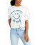 󥯥ա Junk Food Women's Don T Worry Be Happy T-Shirt Blue Size X-Small ǥ