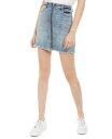 Indigo Rein Women's Juniors' Zippered Denim Skirt Blue Size 11 レディース