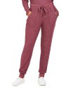 Hippie Rose Juniors' Cozy Waffle Jogger Pants Med Purple Size Small レディース