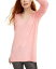 Hippie Rose Juniors' V-Neck Tunic Sweater Dark Pink Size Large ǥ