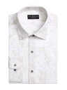 ALFANI Mens White Collared Slim Fit Shirt 17-17.5 36-37 メンズ