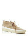 BUTTERO Mens Beige Round Toe Platform Leather Athletic Sneakers 43 Y