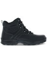 EH[^[v[t WEATHERPROOF VINTAGE Mens Black 1 Platform Jasper Block Heel Hiking Boots 12 M Y