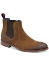 WXgAh}[tB[ JOHNSTON & MURPHY Mens Brown Danby Round Toe Block Heel Leather Boots 13 M Y