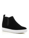 AQUA Womens Black 1 Platform Pull Tab Oasis Round Toe Wedge Sneakers 6.5 M レディース