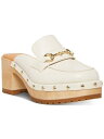 メデン MADDEN GIRL Womens White 1 Platform Suzanne Slip On Clogs Shoes 9.5 M レディース