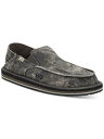 サヌーク SANUK Womens Gray Tie Dye Cushioned Vagabond Round Toe Slip On Loafers Shoes 7 レディース