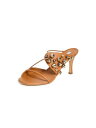 STELLAMCCARTNEY Womens Beige Praline Round Toe Stiletto Slip On Heeled Sandal 37 レディース