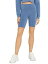 GREY LAB Womens Blue Stretch Heather Active Wear Skinny Shorts S レディース
