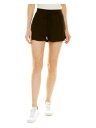 1. STATE Womens Black Pocketed Zippered Ruffled Hem Shorts 12 レディース