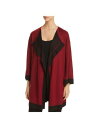 AVEC Womens Red Color Block 3/