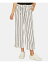 󥯥奢 SANCTUARY Womens White Belted Striped Wide Leg Pants 32 Waist ǥ