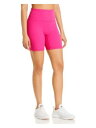 SOLID & STRIPED SPORT Womens Stretch Ribbed Active Wear High Waist Shorts レディース