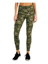 IDEOLOGY Womens Green Moisture Wicking Flat Seems High Waist Leggings XS レディース