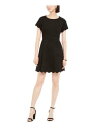 PAPPAGALLO ファッション ドレス PAPPAGALLO Womens Black Short Sleeve Short Evening Fit + Flare Dress 10 カラー:Black■ご注文の際は、必ずご確認ください。※こちらの商品は海外からのお取り寄せ商品となりますので、ご入金確認後、商品お届けまで3から5週間程度お時間を頂いております。※高額商品(3万円以上)は、代引きでの発送をお受けできません。※ご注文後にお客様へ「注文確認のメール」をお送りいたします。それ以降のキャンセル、サイズ交換、返品はできませんので、あらかじめご了承願います。また、ご注文をいただいてからの発注となる為、メーカー在庫切れ等により商品がご用意できない場合がございます。その際には早急にキャンセル、ご返金いたします。※海外輸入の為、遅延が発生する場合や出荷段階での付属品の箱つぶれ、細かい傷や汚れ等が発生する場合がございます。※商品ページのサイズ表は海外サイズを日本サイズに換算した一般的なサイズとなりメーカー・商品によってはサイズが異なる場合もございます。サイズ表は参考としてご活用ください。PAPPAGALLO ファッション ドレス PAPPAGALLO Womens Black Short Sleeve Short Evening Fit + Flare Dress 10 カラー:Black