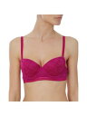 ステラマッカートニー インナー 下着 STELLAMCCARTNEY Intimates Purple Three Part Cups Underwire Bra 32 C レディース