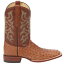 㥹ƥ Justin Boots Truman Ostrich Square Toe Cowboy Mens Brown Casual Boots 8516 