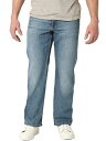 ラングラー Wrangler Authentics Mens Relaxed Fit Boot Cut Jean Blue メンズ