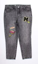 NOBO NO BOUNDARIES Juniors Black Jeans Size JR 17 (SW-7162191) レディース