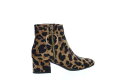 IDIFU Womens Animal Print Ankle Boots Size 5 (2068328) fB[X